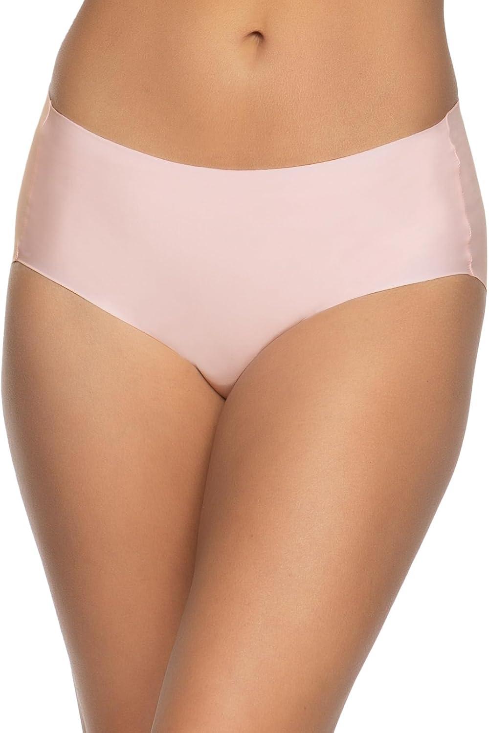 imageFelina No Show ElasticFree Hipster Underwear 5Pack Invisible Underwear for Women Lightweight ampamp ComfortableBerries and Cream