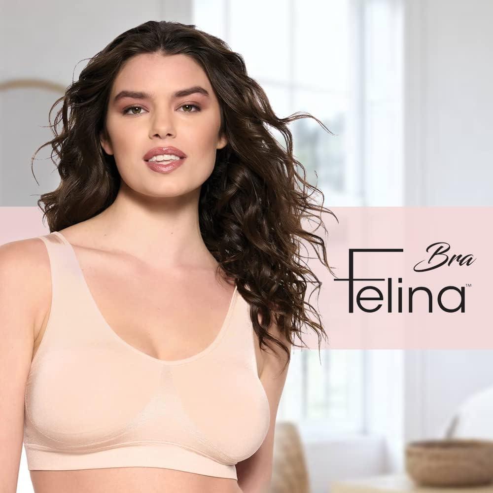 imageFelina Body Smooth Seamless Wireless Bralette ParamourRose Tan
