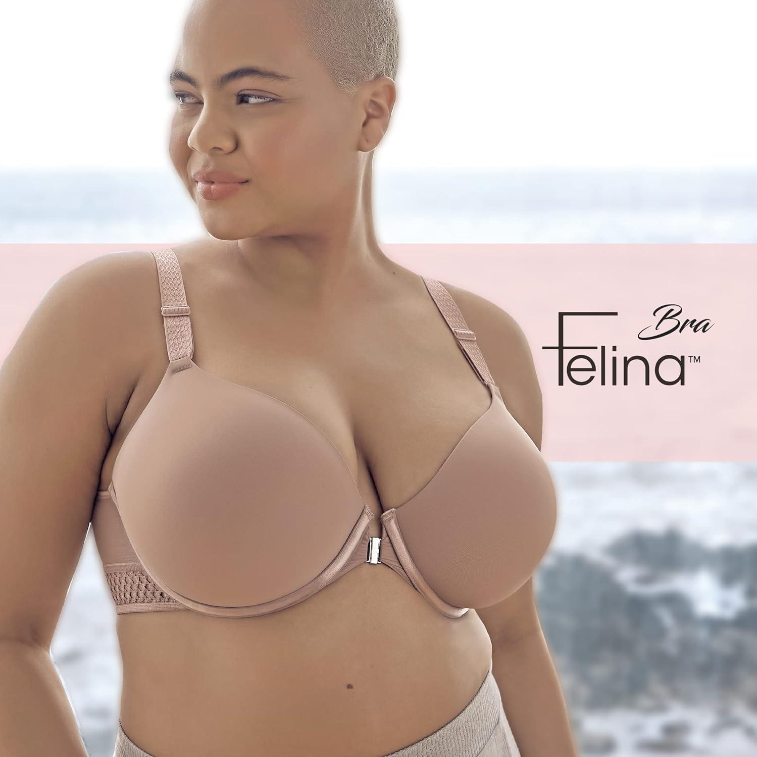 imageFelina Paramour Body Soft Back Smoothing TShirt BraBlack