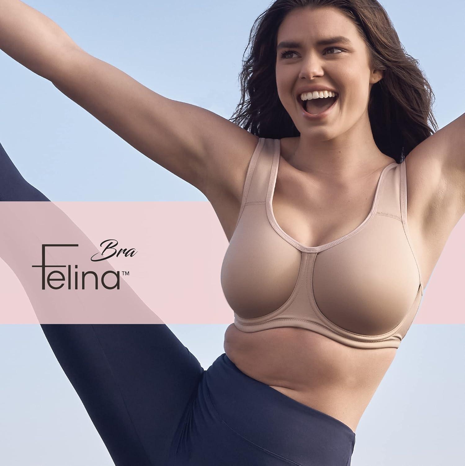 imageFelina Paramour Body X Underwire Sports BraWarm Neutral