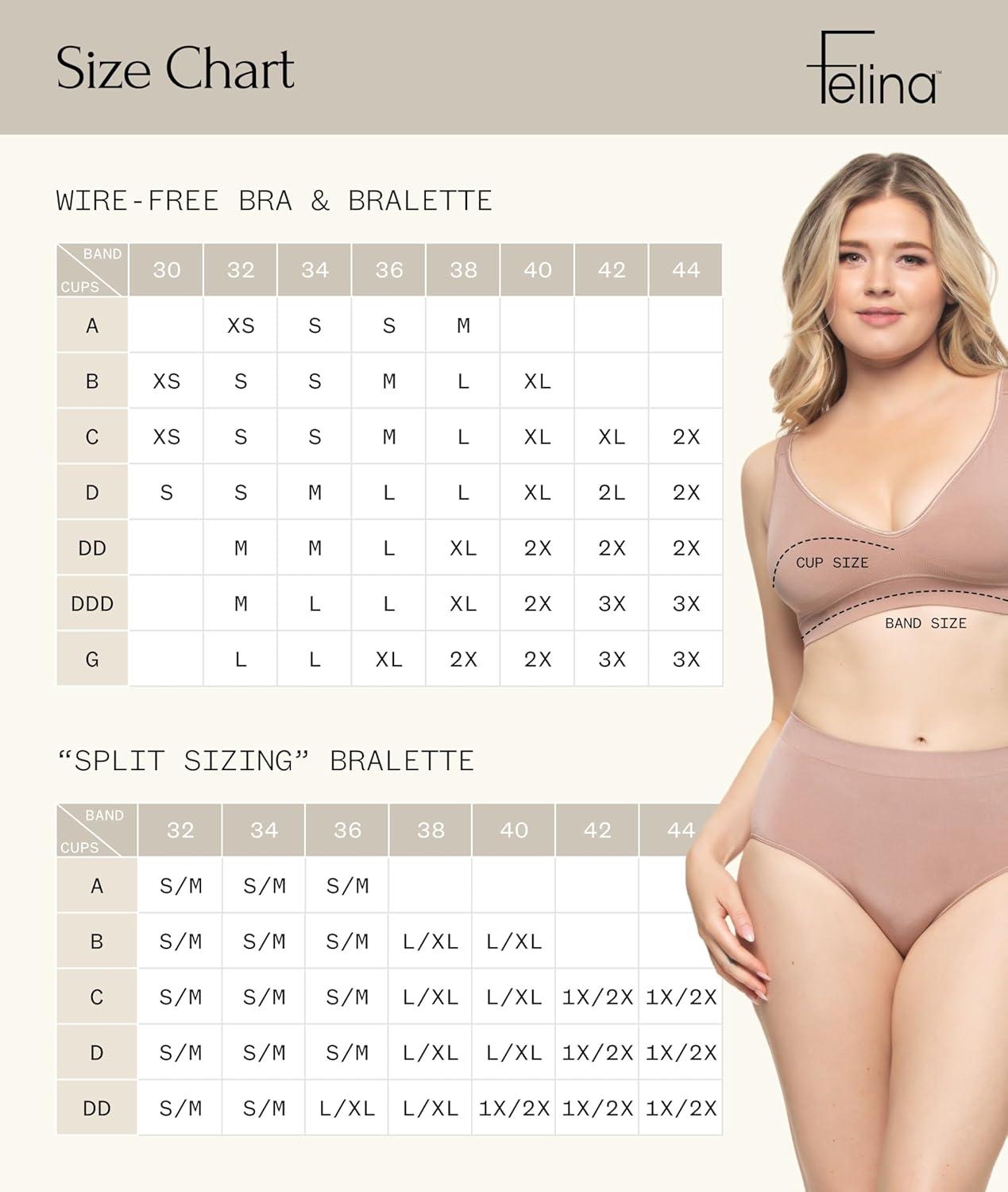 imageFelina Womens WireFree Seamless Bra with Removable Pads Comfortable Bras for Women Wireless BrasBlack