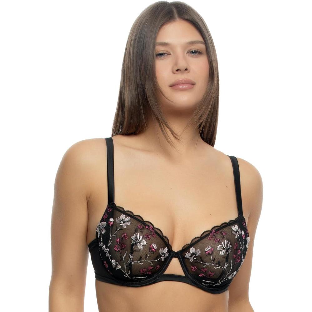 imageAllure Unlined Embroidered BraMidnight Rouge