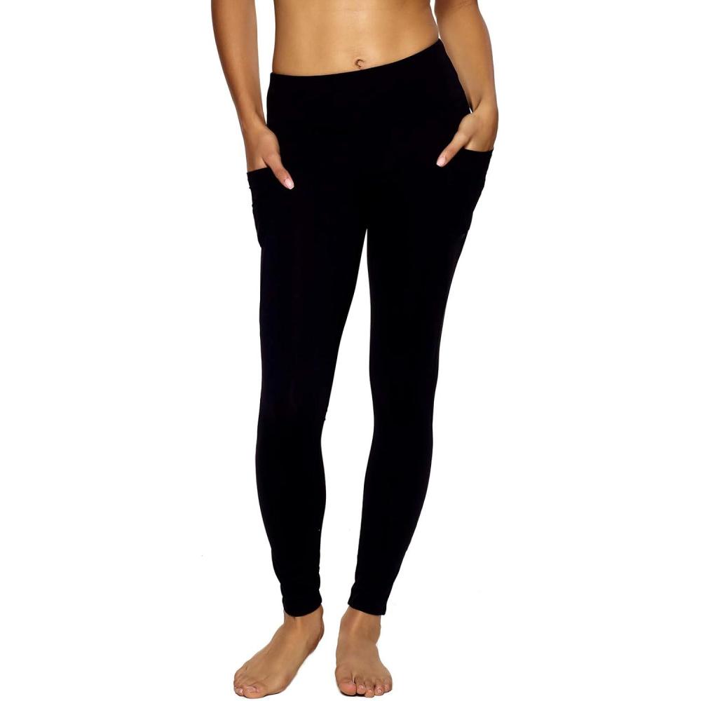 imageFelina  Athletic Pocket Legging  Yoga Pants  LoungeBlack