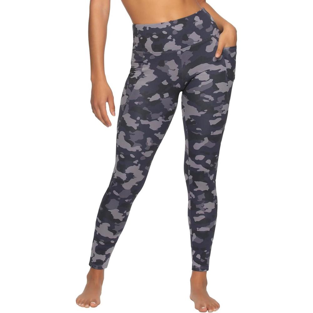 imageFelina  Athletic Pocket Legging  Yoga Pants  LoungeNine Iron Camo