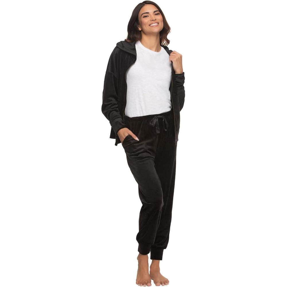 imageFelina  Opulence Plush Velour SetBlack