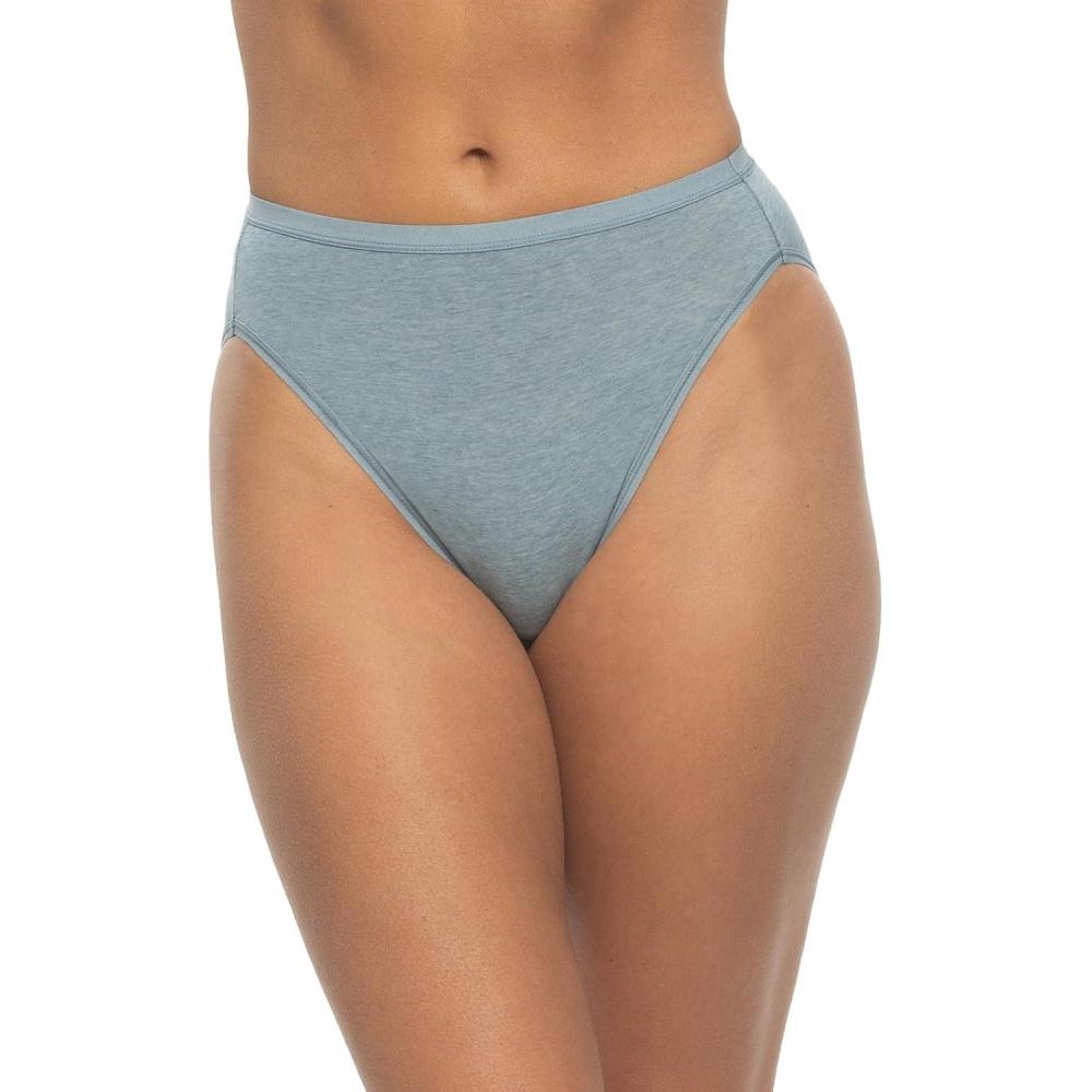 imageFelina Organic Cotton Stretch Hi Cut Panty Womens UnderwearSky