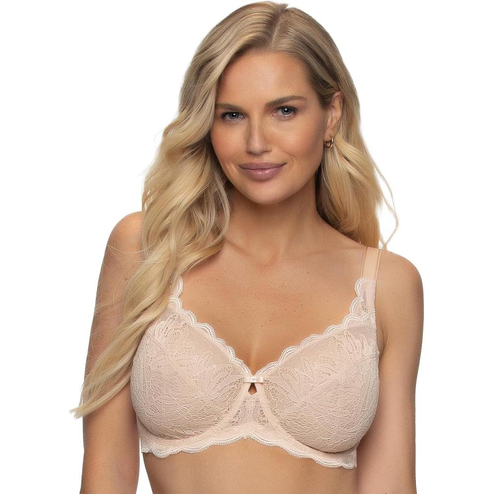 imageFelina  Paramour Peridot Lace Full Coverage Unlined Bra for WomenSugar Baby