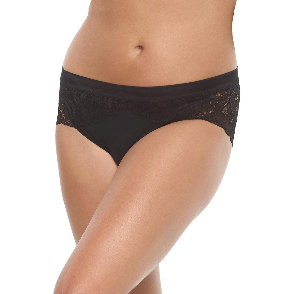 imageFelina Peridot Cheeky Lace Hipster Panty UnderwearBlack