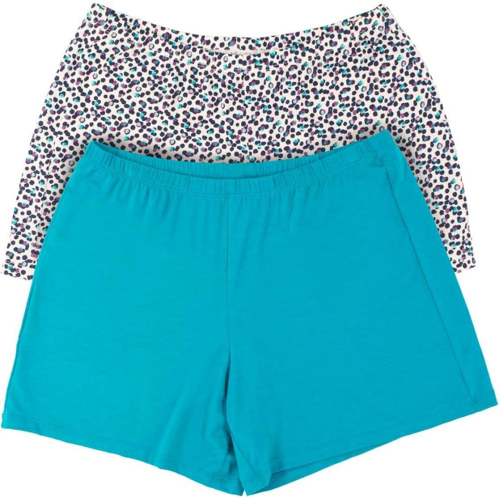 imageFelina  So Smooth Modal Sleep Short 2PackBlue Polka Dots