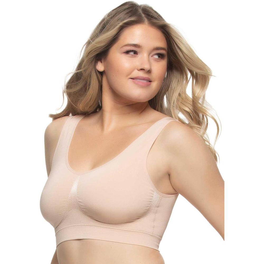 imageFelina Body Smooth Seamless Wireless Bralette  ParamourCameo Rose
