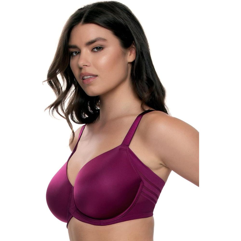 imageFelina Marvelous Side Smoothing TShirt BraBlack Lily