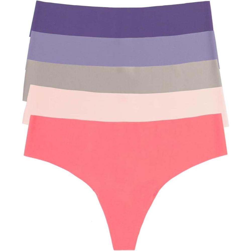 imageFelina No Show Elastic Free Thong 5PackTwilight