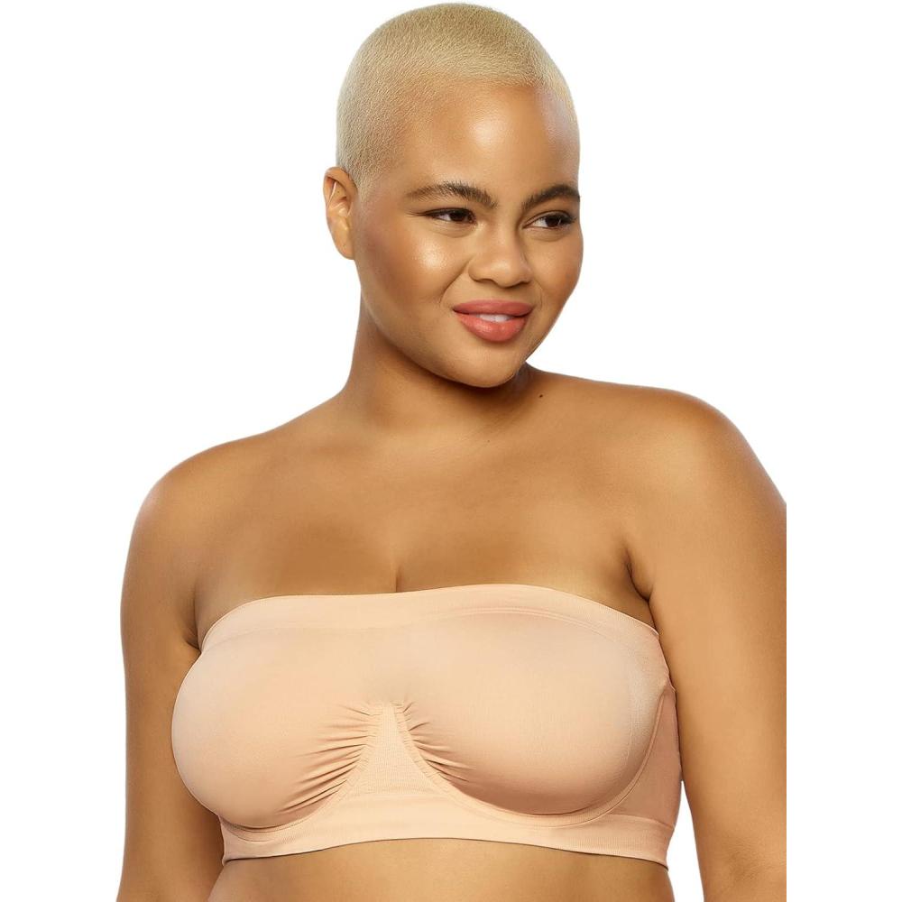 imageFelina Paramour Body Smooth Seamless Underwire Bandeau BraCameo Rose