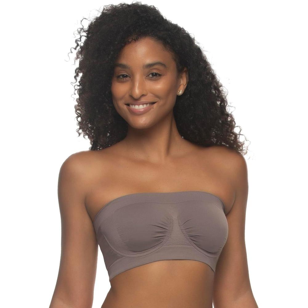 imageFelina Paramour Body Smooth Seamless Underwire Bandeau BraSparrow