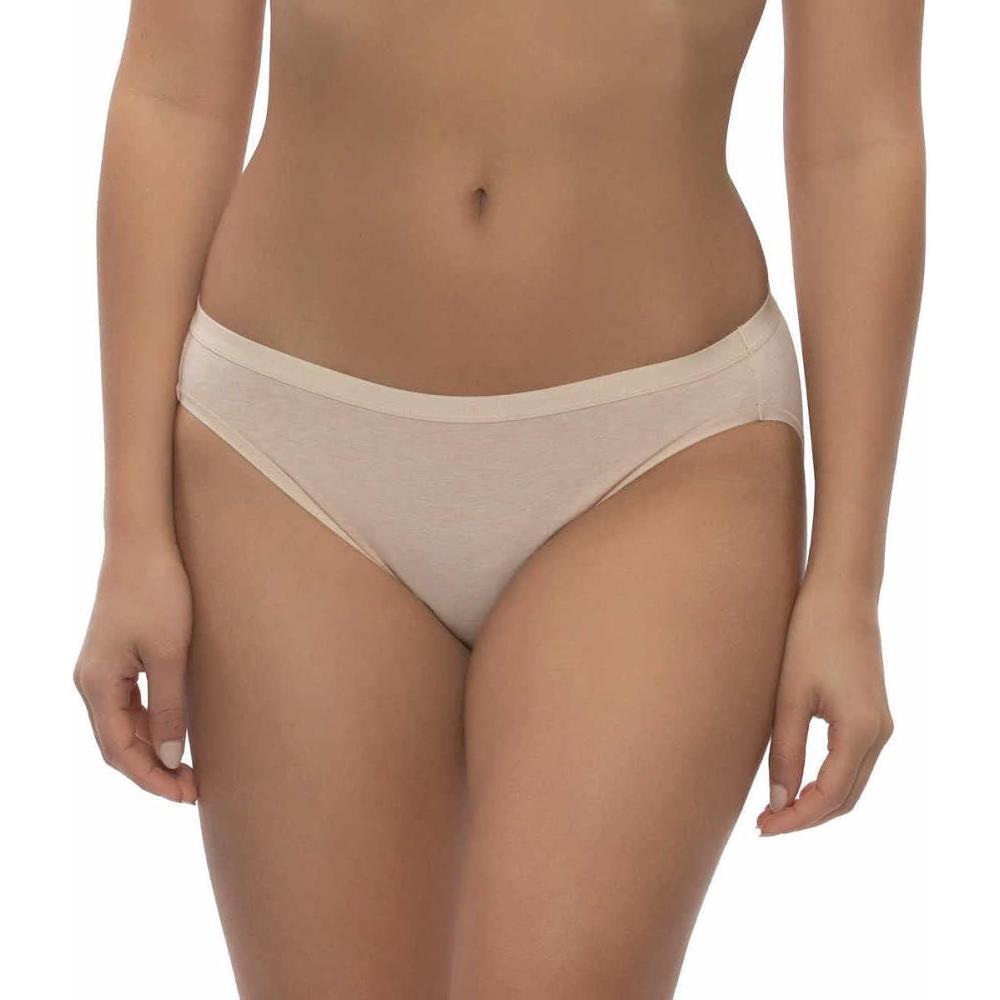 imageFelina Womens 6 Pack Organic Cotton Stretch BikiniWheatSkySlateStoneRose Purple