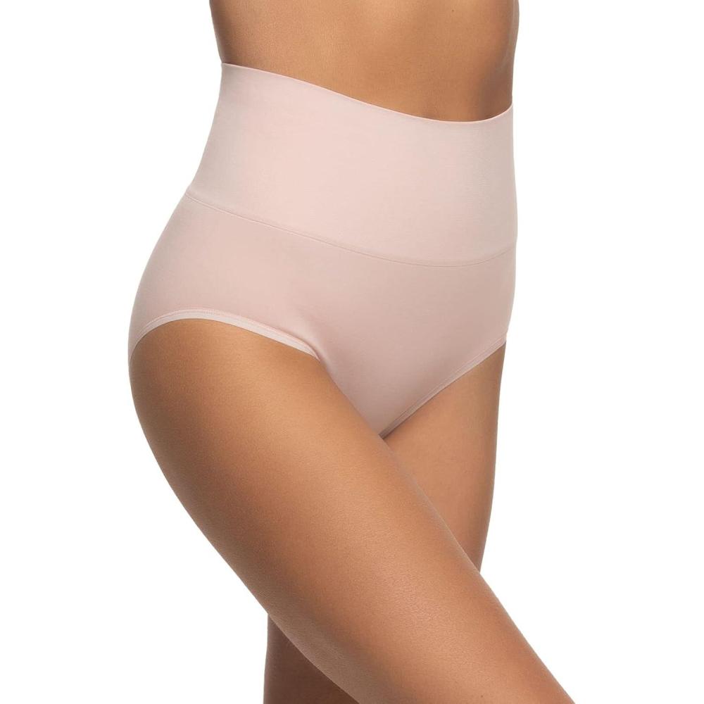 imageFelina Womens Seamless Shapewear Brief Panty Tummy ControlRose Dust
