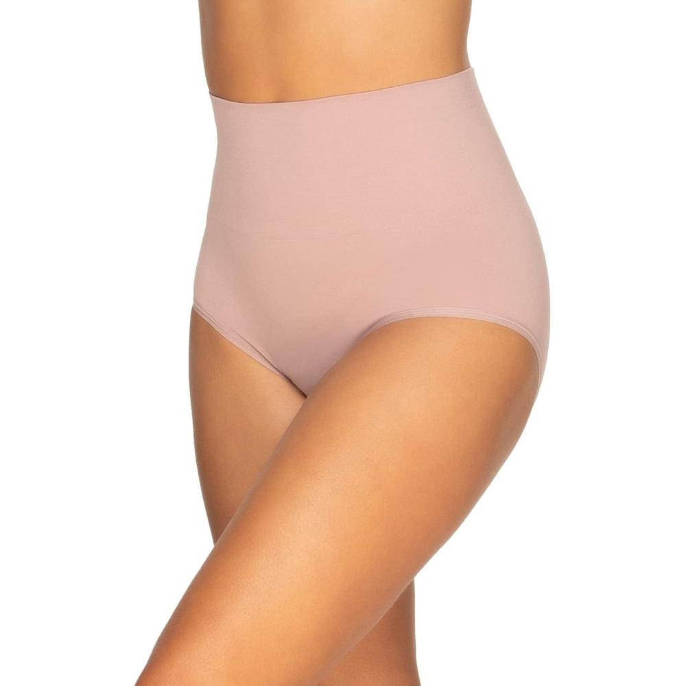 imageFelina Womens Seamless Shapewear Brief Panty Tummy ControlRose Tan