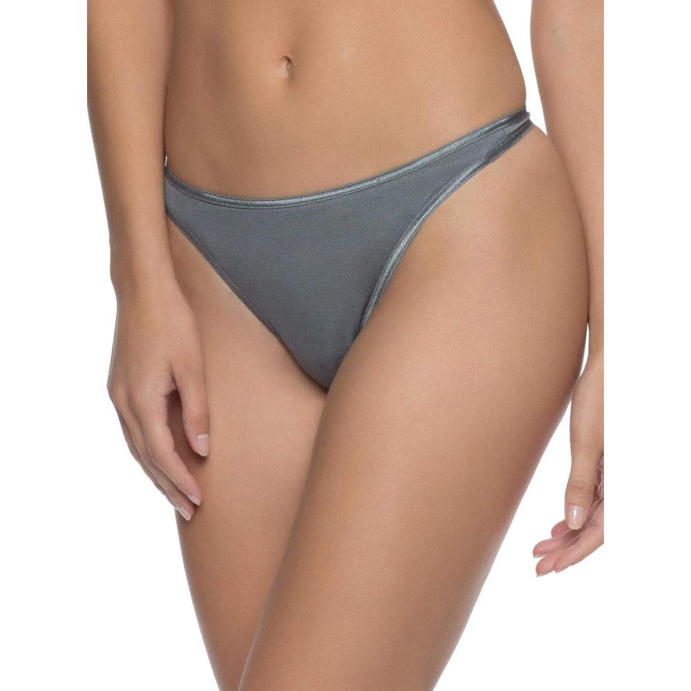 imageFelina Womens So Smooth Thong Pack of 3Smoke Pearl