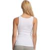 Cotton Ribbed Tank Top – Stylish and Comfortable Womens Tank Tops, Sleeveless Design, Perfect for Layering(White Medium Heather Gray)