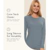 Felina | Key Item Long Sleeve Crew Neck Tee | Cotton & Modal | 2-Pack(Parisian Vibes)