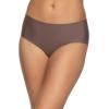Felina – No Show Elastic-Free Hipster Underwear 5-Pack Invisible Underwear for Women, Lightweight & Comfortable(Cafe Neutrals)