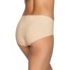 Felina – No Show Elastic-Free Hipster Underwear 5-Pack Invisible Underwear for Women, Lightweight & Comfortable(Cafe Neutrals)