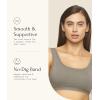 Felina | Organic Cotton Bralette for Women | Super Soft & from Plant-Based Dyes(Cloud)
