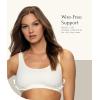 Felina | Organic Cotton Bralette for Women | Super Soft & from Plant-Based Dyes(Wheat)