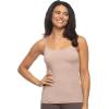 Felina | Organic Cotton Camisole 2-Pack | Plant-Based Dyes | Hypoallergenic | Adjustable Straps(Taupe Rose)