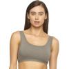 Felina | Organic Cotton Stretch Bralette | 2-Pack(Aloe Slate)