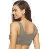 Felina | Organic Cotton Stretch Bralette | 2-Pack(Silver Mist)