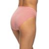 Felina | Organic Cotton Stretch Hi Cut Panty | Women’s Underwear(Medium Rose)
