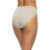 Felina | Organic Cotton Stretch Hi Cut Panty | Women’s Underwear(Pebble)