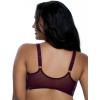 Felina – Paramour Angie Front Close Minimizer Bra for Women(Aubergine Ombre)