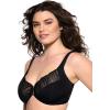 Felina – Paramour Angie Front Close Minimizer Bra for Women(Black)