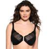 Felina – Paramour Angie Front Close Minimizer Bra for Women(Black Warm Neutral 2-pack)