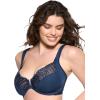 Felina – Paramour Angie Front Close Minimizer Bra for Women(Wild Indigo)