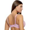 Felina – Paramour Peridot Lace Full Coverage Unlined Bra for Women(Crystal Lilac)