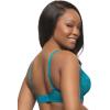 Felina – Paramour Peridot Lace Full Coverage Unlined Bra for Women(Deep Caribbean)