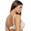Felina – Paramour Peridot Lace Full Coverage Unlined Bra for Women(White)