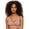 Felina | Seamless Wireless Bra 2 Pack | Removable Pads(Black Sparrow 2-pack)