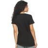 Felina | Slub Jersey Crew Neck T-Shirt(Black)