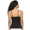 Felina | So Smooth Modal Cami Top with Hidden Built in Shelf Bra Support(Black)
