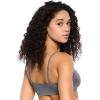 Felina – Super Soft Modal Bralette – Adjustable Straps, Moisture Wicking Lounge Bralette(Smoke Pearl)