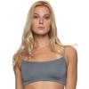 Felina – Super Soft Modal Bralette – Adjustable Straps, Moisture Wicking Lounge Bralette(Steel Natural)