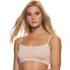 Felina – Super Soft Modal Bralette – Adjustable Straps, Moisture Wicking Lounge Bralette(Steel Natural)
