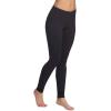 Felina | Velvety Soft Lightweight Leggings | 4-Pack(Black Grey Navy)
