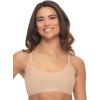 Felina | Wireless Seamless Side Smoothing Bra 2-Pack | Comfort | Support | Shape(Black Warm Neutral)