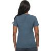 Felina – Women’s Slub Jersey V-Neck Tunic – Lightweight Casual Top, Cotton Modal Blend(Blue Ashes)