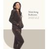 Felina – Womens Velour Zip Hoodie and Jogger Set Soft 2-Piece Tracksuit Lounge Set(Ash Rose)